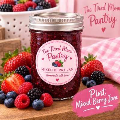 Mixed Berry Jam (Pint)