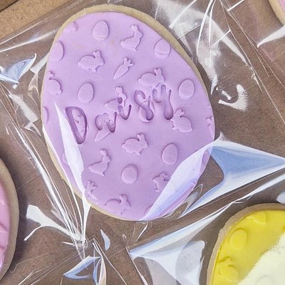 Easter Placecard Cookies