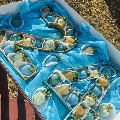 Monogram Berry Box