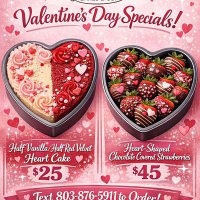 Valentines Day CAKE TIN ❤️🩷