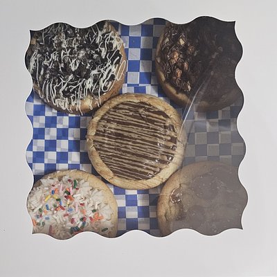 White Bakery Presentation Box