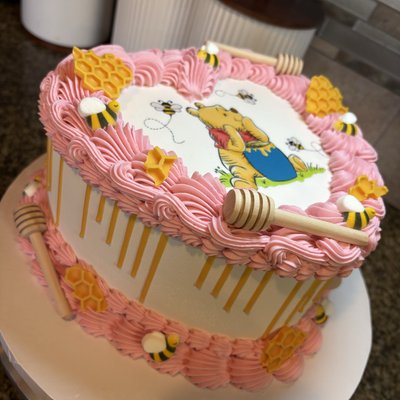 8 Inch Heart Cake