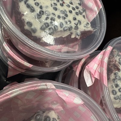 Cookies N Cream Red Velvet Brownies