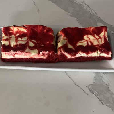Red Velvet Cheesecake Brownies