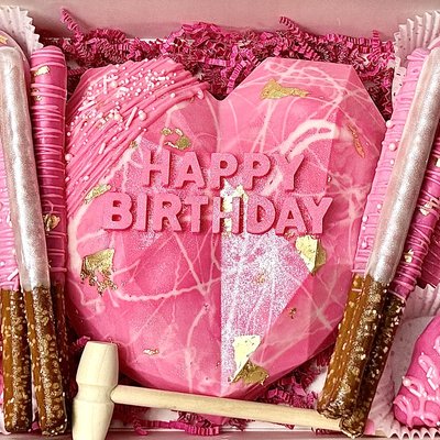 Birthday Smash Heart Box