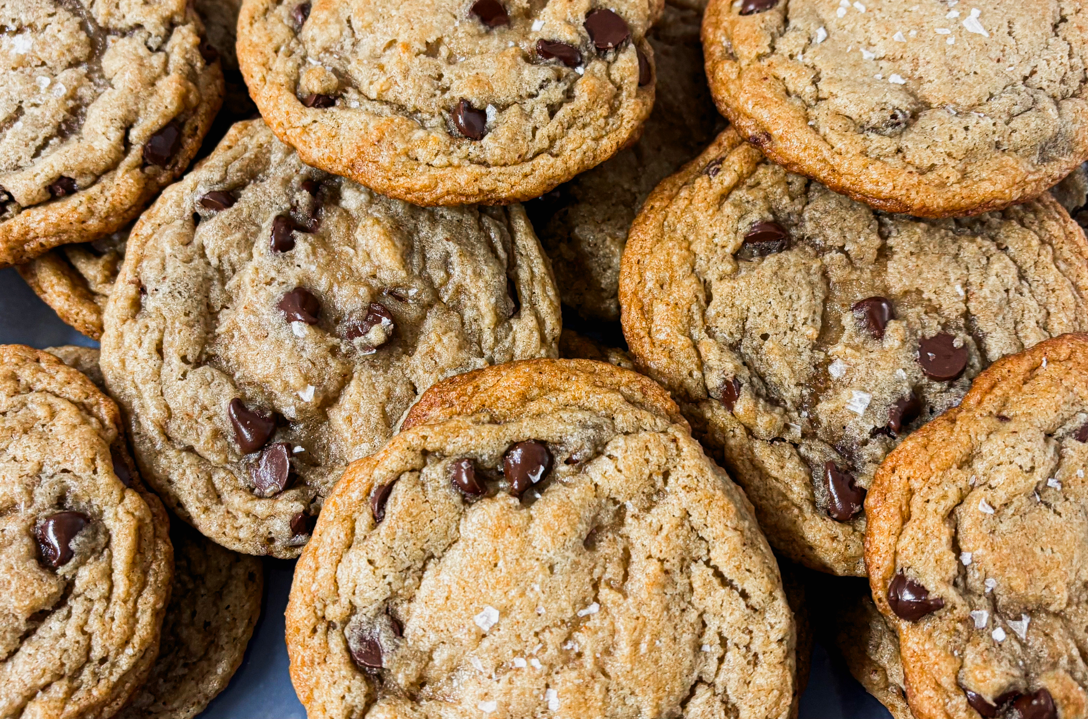 Brown Butter Sourdough Chocolate Chip Cookies