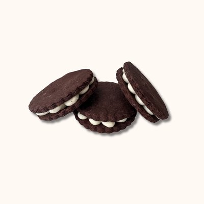 Chocolate Sablé Sandwich Cookie - Box of 4