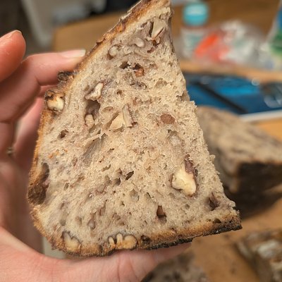 Maple Pecan Sourdough Loaf