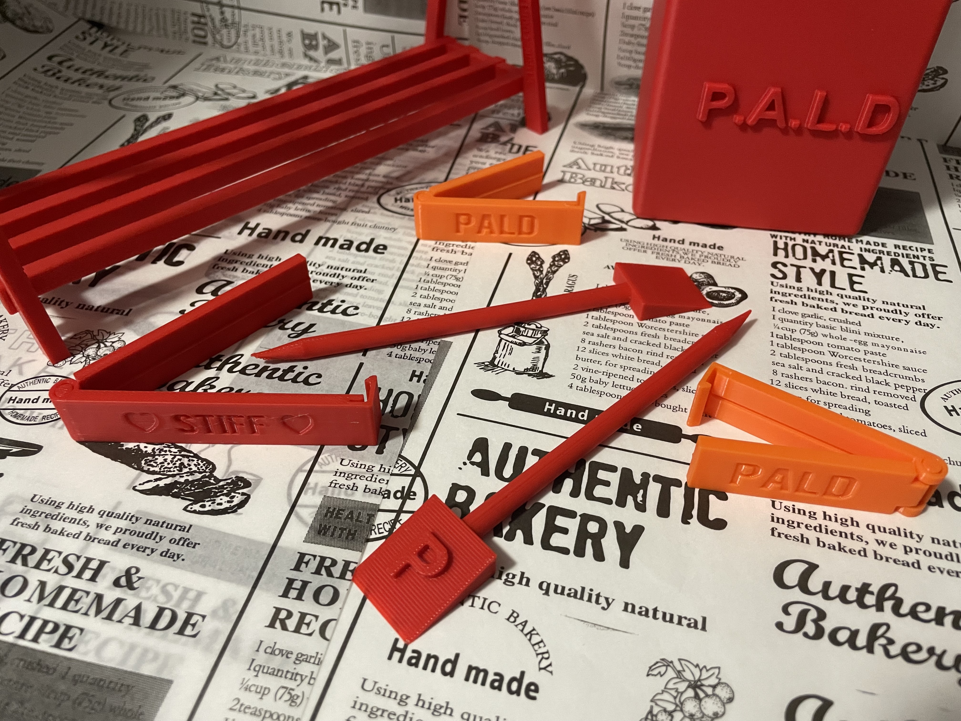 3D Printed Icing Bag Clips