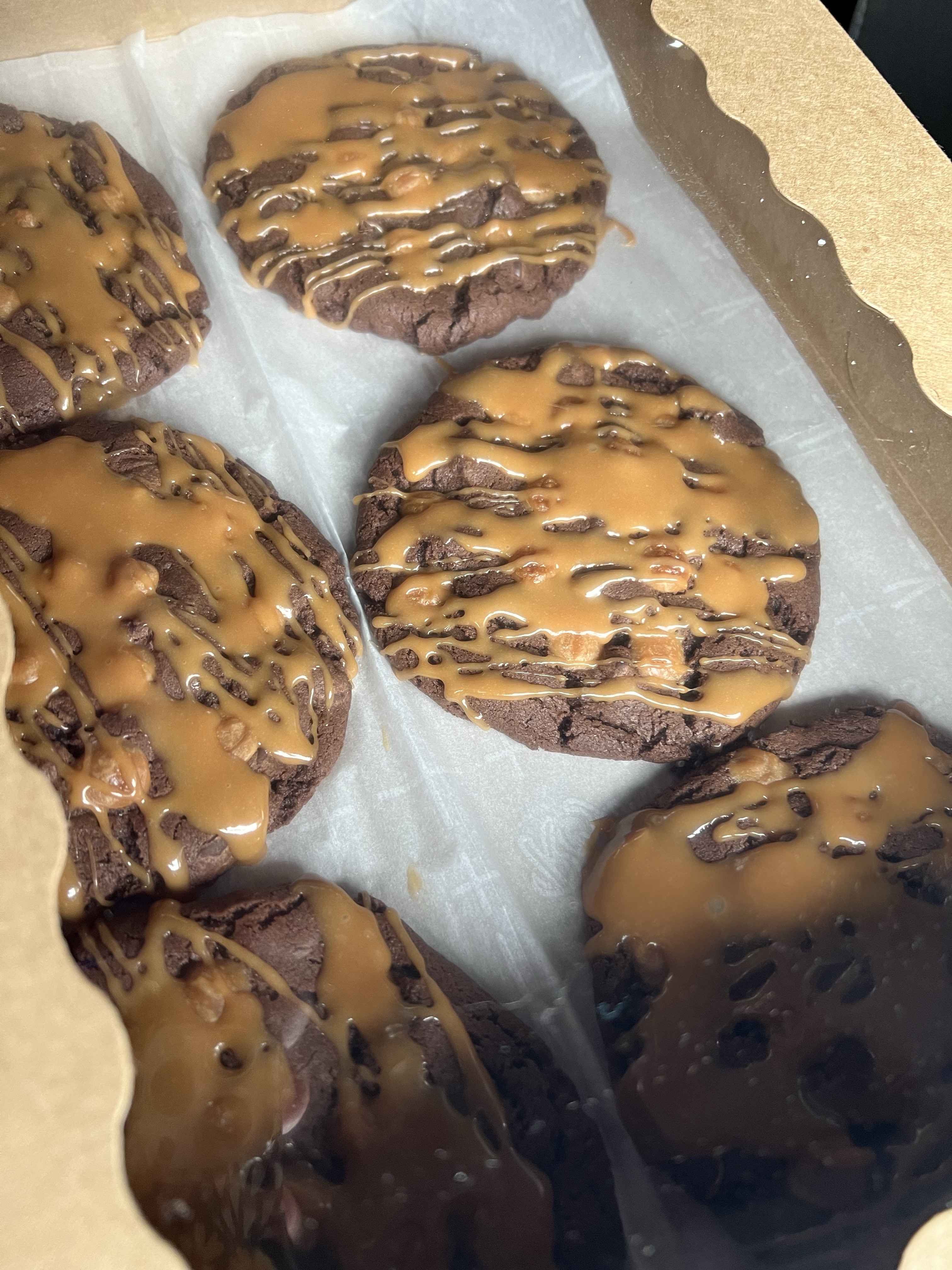 Chocoalte Caramel Cookies