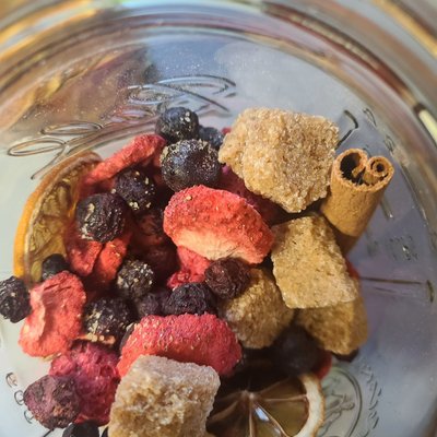Mixed Berry Cocktail Jar