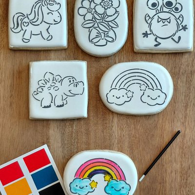 Paint Your Own Cookies (Minimum Order Of 6)