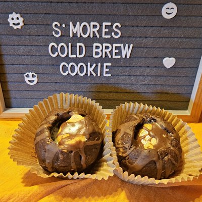 S'mores Cold Brew Cookie