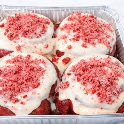 Red Velvet Cinnamon Rolls (4-Pack) — Limited Batch