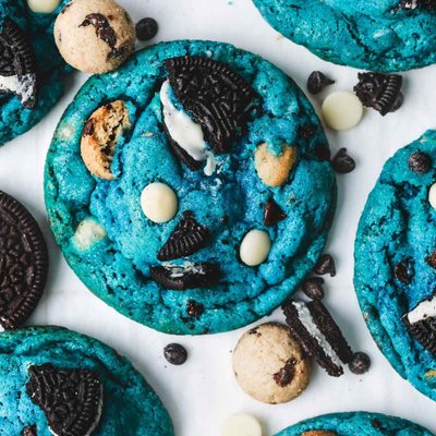 Cookie Monster Cookies 