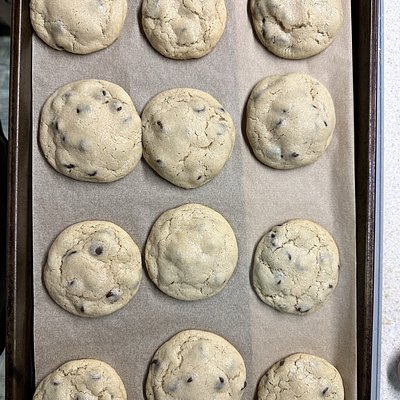 Sourdough Chocolate Chip Cookies