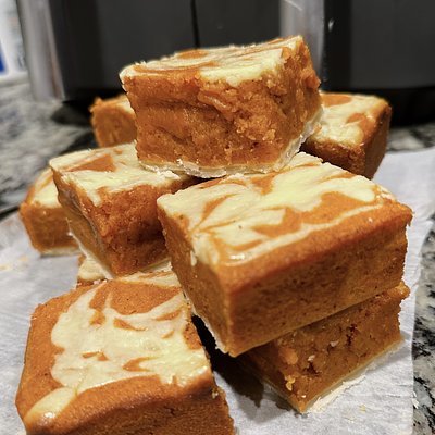 Sweet Potato Cheesecake Bars 