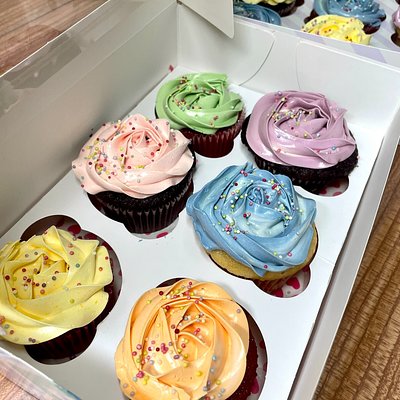 Box Of 6 Cupcakes 