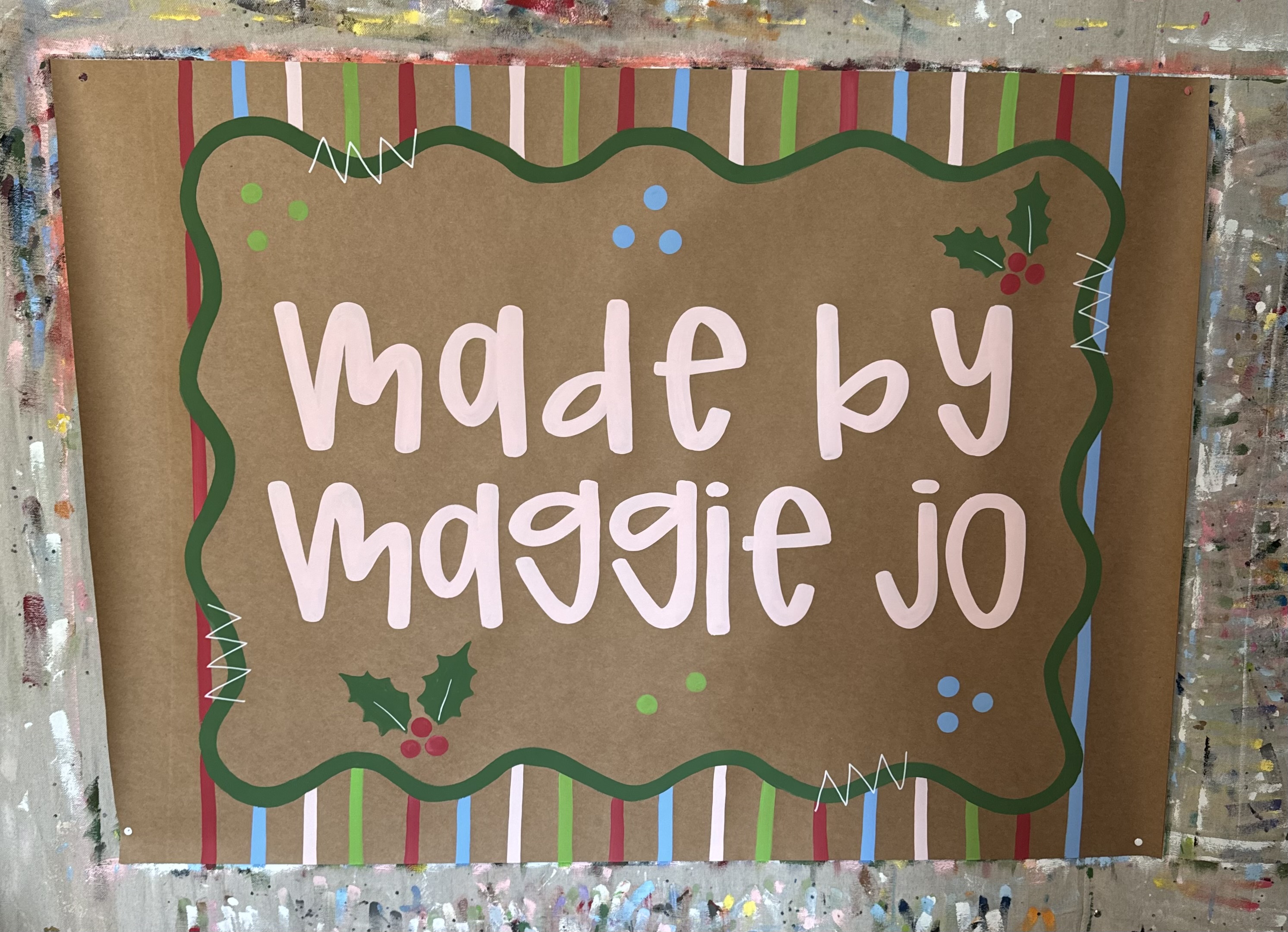 merry market custom order