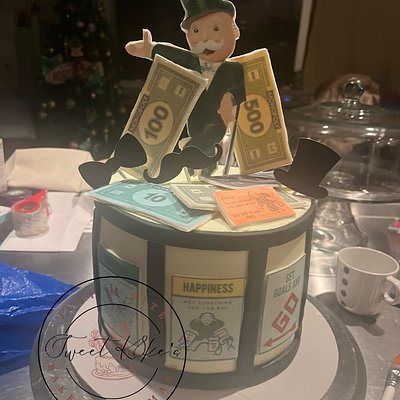 Monopoly’s Theme Cake