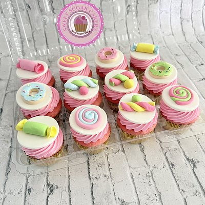 Candy Theme Cupcake 