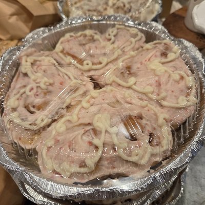 Sourdough Strawberry Sweet Rolls 🍓 (8)