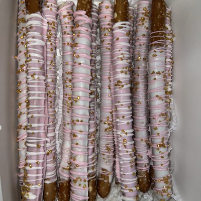Dipped Pretzels Sticks