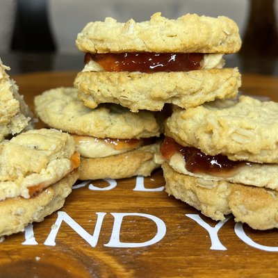 Peanut Butter And Jelly Cookies (per dozen)
