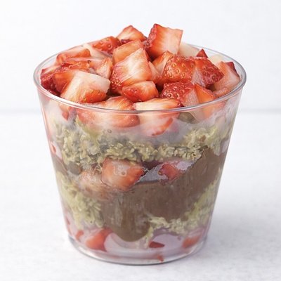Strawberry Dubai Chocolate Cup (8oz)
