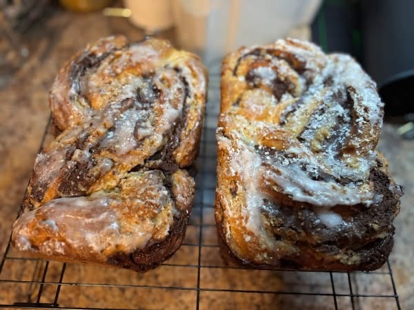 Sourdough Babka Cinnamon Swirl