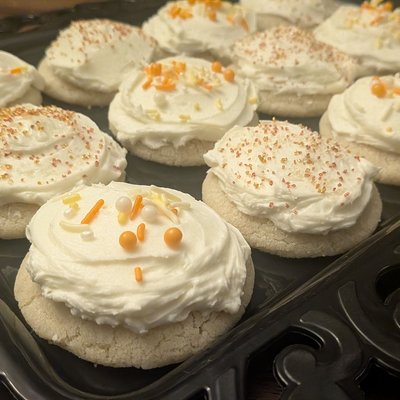 Fall Frosted Sugar Cookies- Dozen