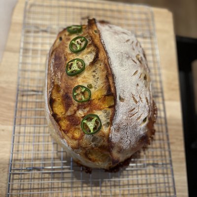 The Jalapeño + Cheddar Loaf