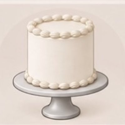 6 in Cake (3 layer)