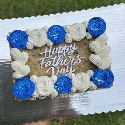 Small Double layered Cookie Cake - 9 By 7