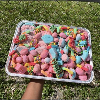 XL- Candy Pan - 3 Fruits 3 Flavors 3 Toppings