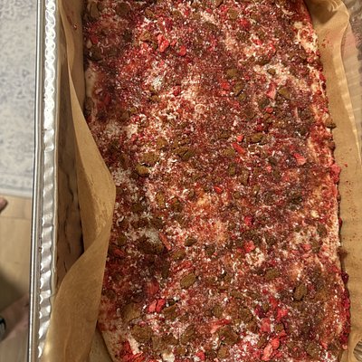 Strawberry Shortcake Sourdough Focaccia 