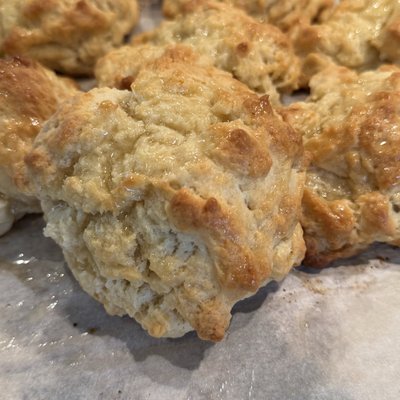 Honey Butter Drop Biscuits (6)