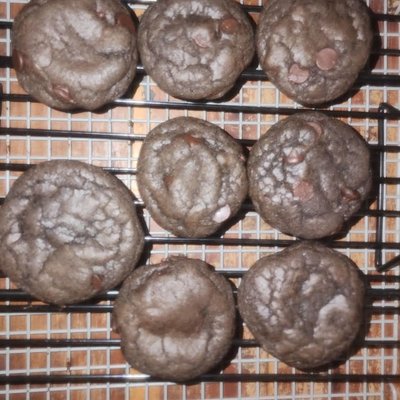 Double Chocolate Chip Cookies