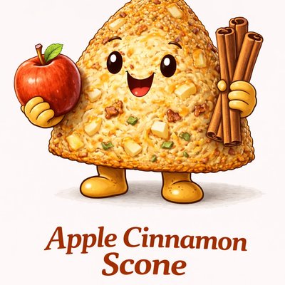Frozen Apple Cinnamon Scone
