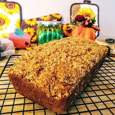 Pumpkin Streusel Loaf