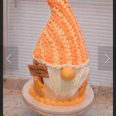 3D Gnome Cake 