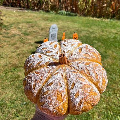 Pumpkin Artisan Loaf (w/ Cinnamon sugar swirl)