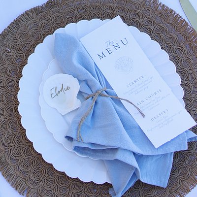 Event Stationary (Invites, Menus, Placecards Etc) 