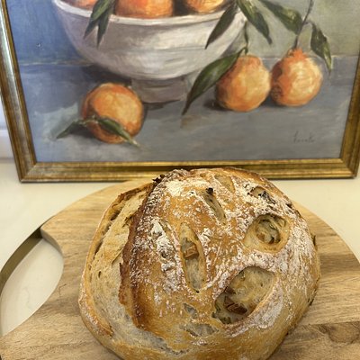 Roasted Garlic And Rosemary Sourdough