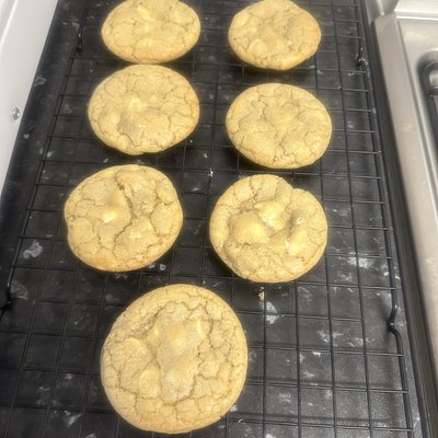 White Chocolate Chip Cookies X5