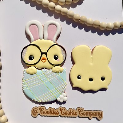 Bunny Egg Set - Glasses Chick