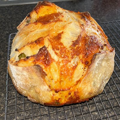 Jalapeño Bacon Cheddar Sourdough