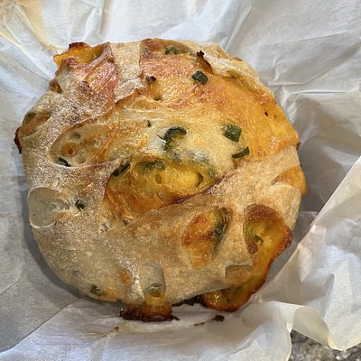 Jalapeño Cheddar Sourdough 