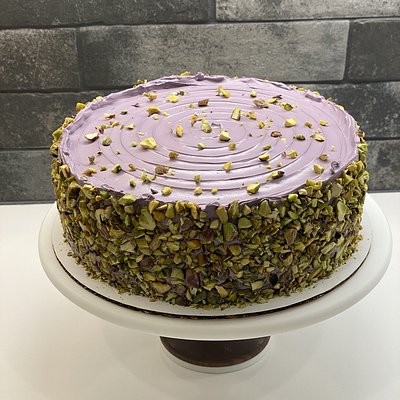 Ube Pistachio Sans Rival