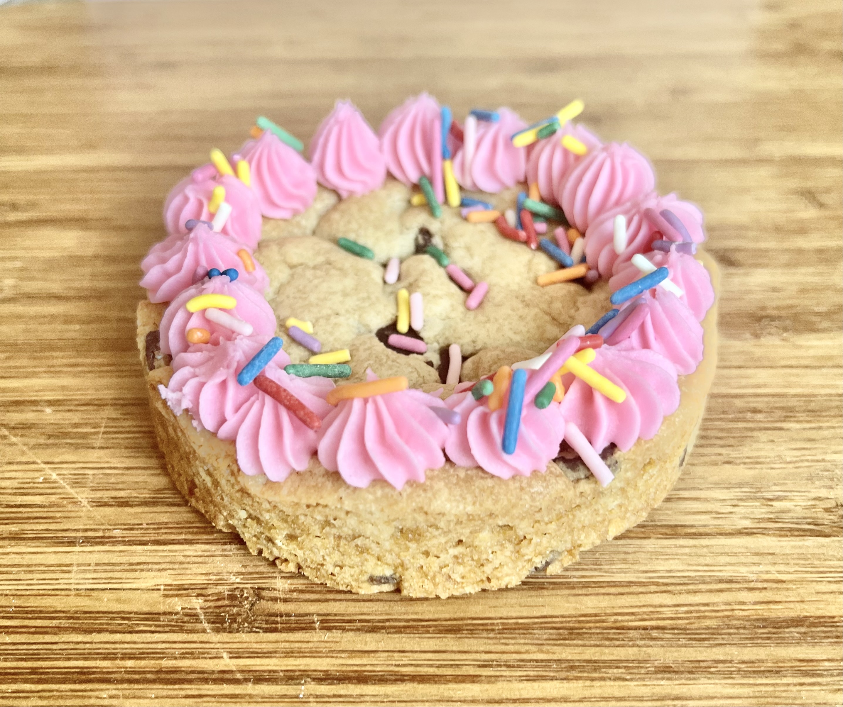 Chocolate Chip Cookie Cake
